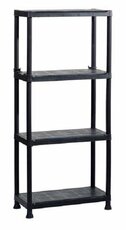 Policový regál PLUS 60/4 - rozměry: 60x30x135 cm, 4 police